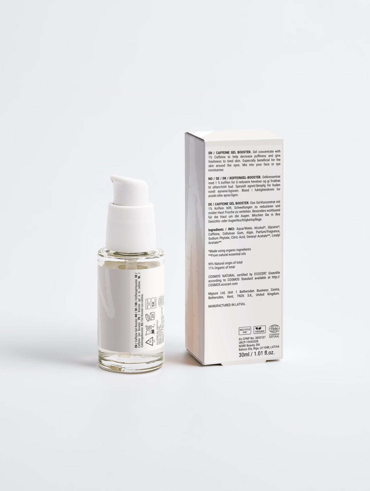 Caffeine Gel Booster Selfnamed